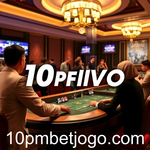 Cassino Ao Vivo no 10pmbet: Uma Experiência Autêntica de Jogo Online